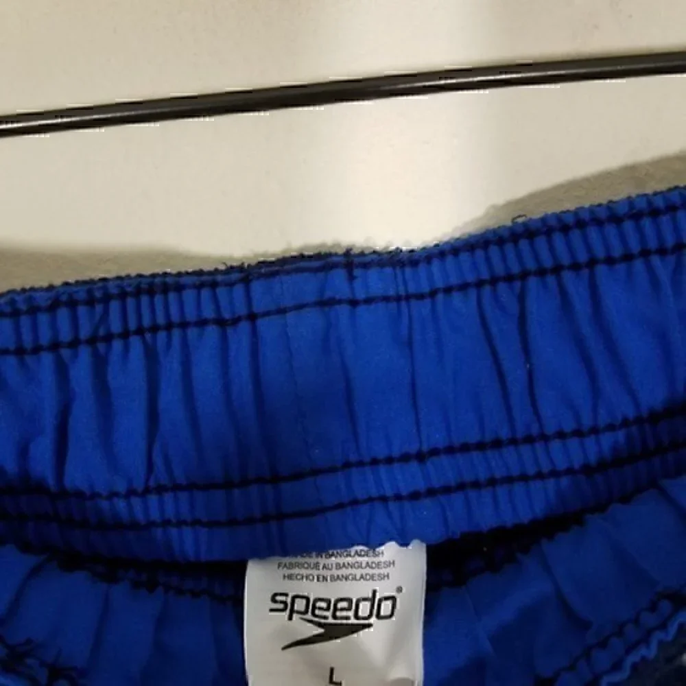 Speedo Athletic Swim Shorts Blue‎ Size L